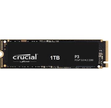 1TB M.2 2280 Crucial P3 interne SSD NVMe PCIe 3.0